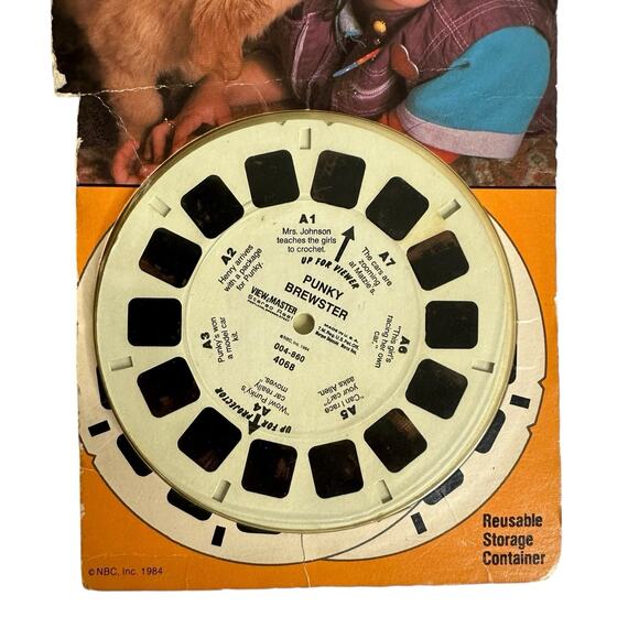 Punky Brewster View-Master 21 Pictures 3D 1984 Reels - Picture 4 of 7